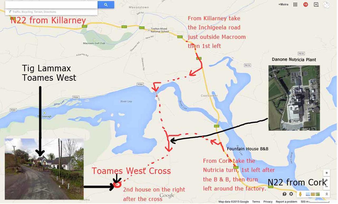 Tig Lammax Bed and Breakfast Macroom Exteriör bild